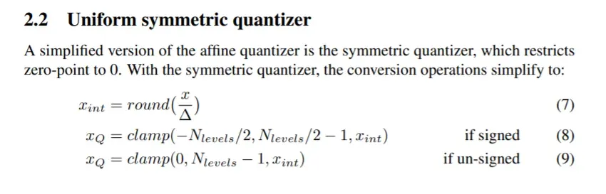 网络量化——为什么需要“zero_point”？为什么对称量化不需要“零点”？