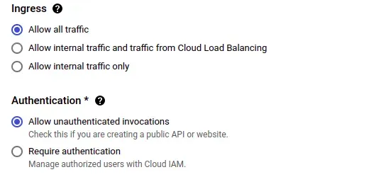 如何在 Cloud Run Servies 中连接到 GCP Cloud SQL 实例