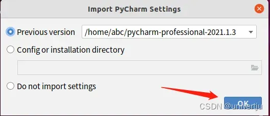 在Ubuntu中安装Pycharm（Ubuntu21.10，Pycharm2021.1.3）