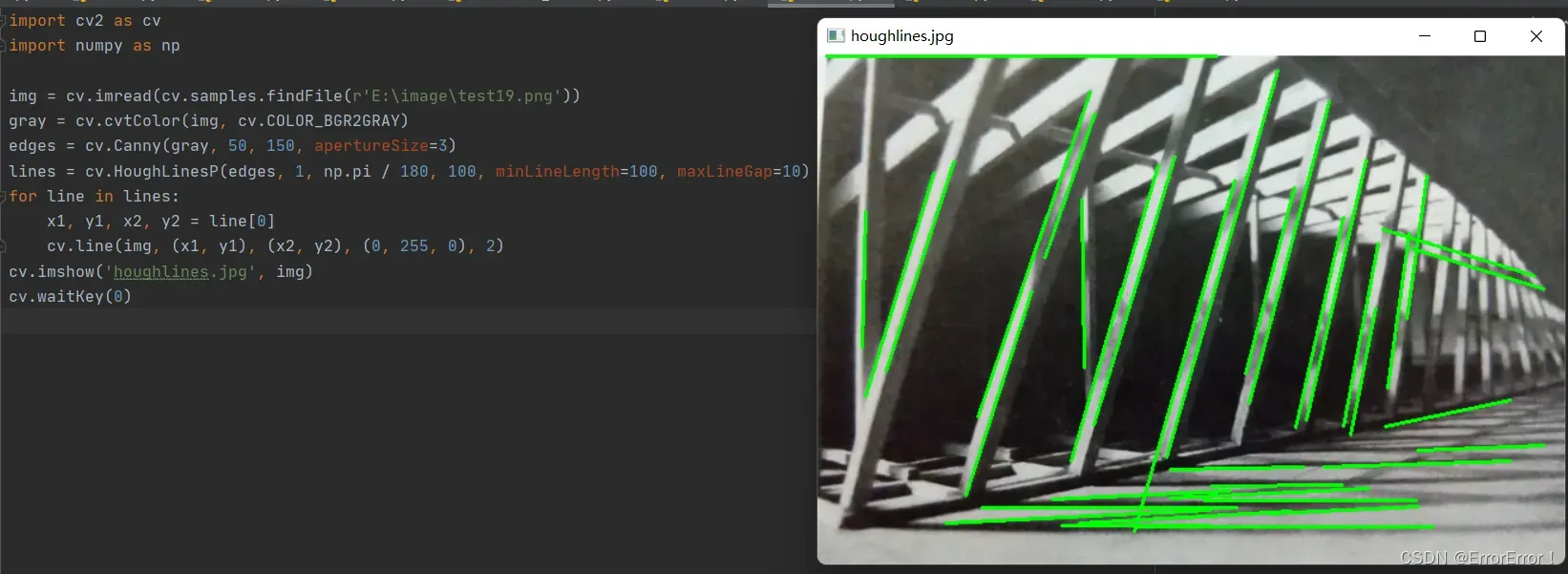 OpenCV中的图像处理 —— 霍夫线 / 圈变换 + 图像分割（分水岭算法） + 交互式前景提取（GrabCut算法）