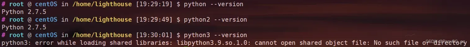 CentOS 7 升级安装 Python 3.9 版本