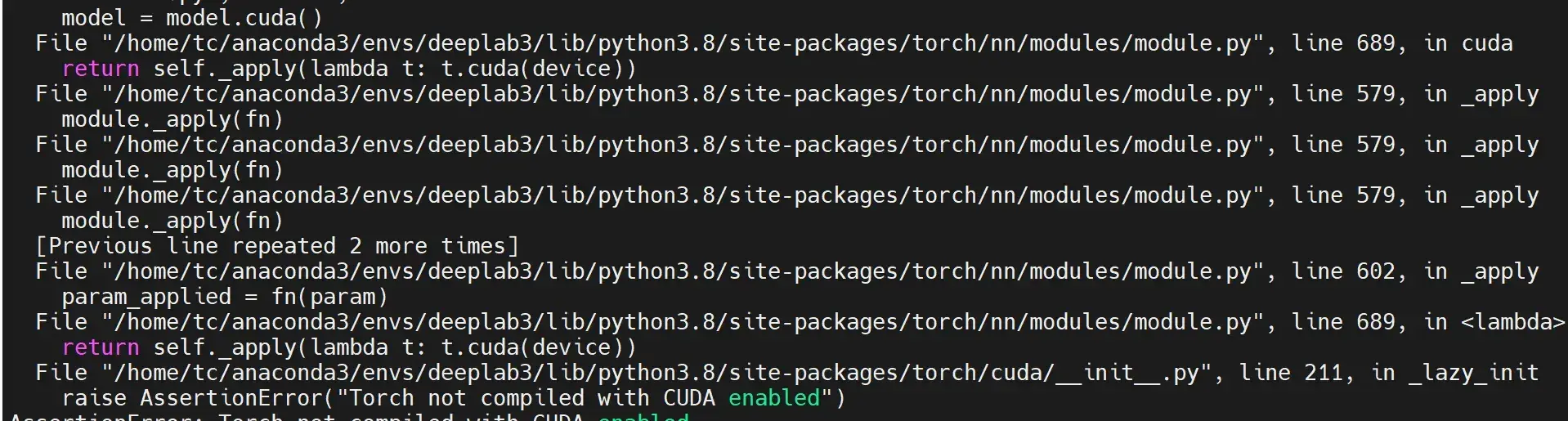 【pytorch】从零开始用语义分割网络(deeplab3+)训练自己的数据集