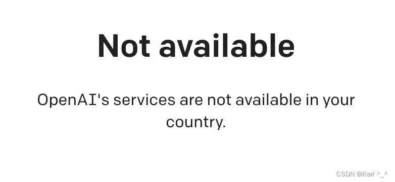 你的 ChatGPT Not available in your country？教你如何解决