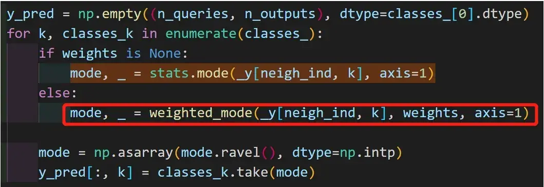 python使用KNeighborsClassifier出现FutureWarning: Unlike other reduction functions (e.g. `skew`, `kurtosi