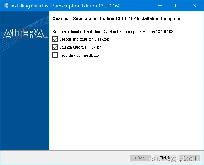 【FPGA】QuartusII_13.1安装及破解