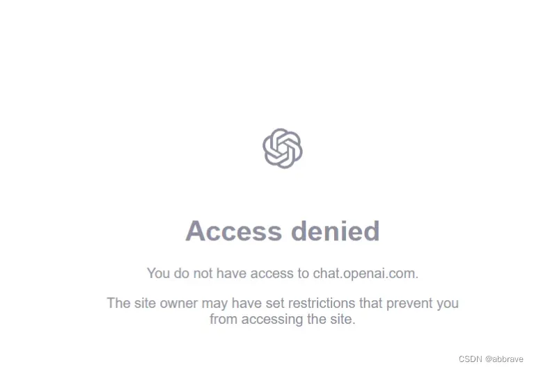 Access denied