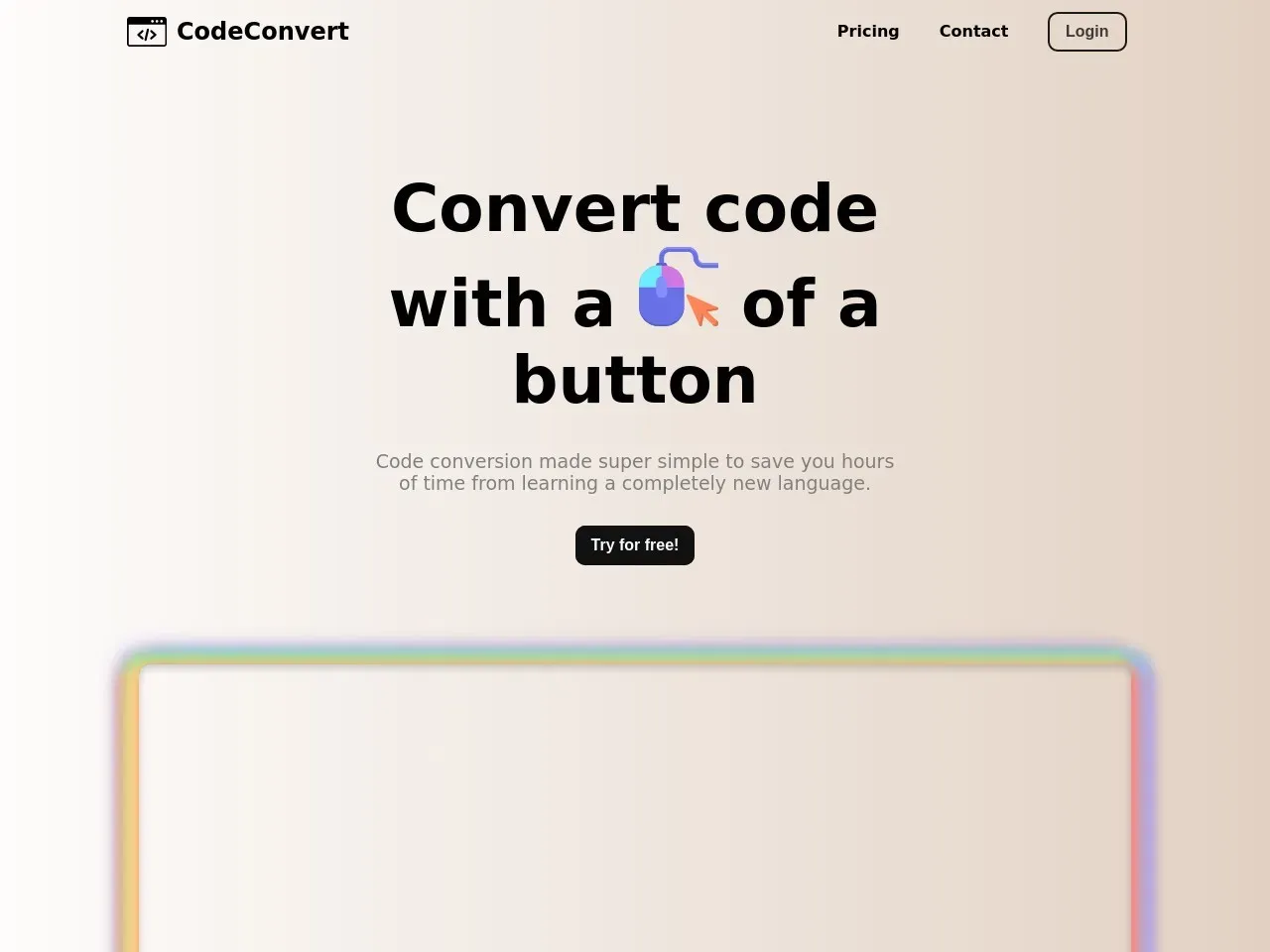 CodeConvert AI
